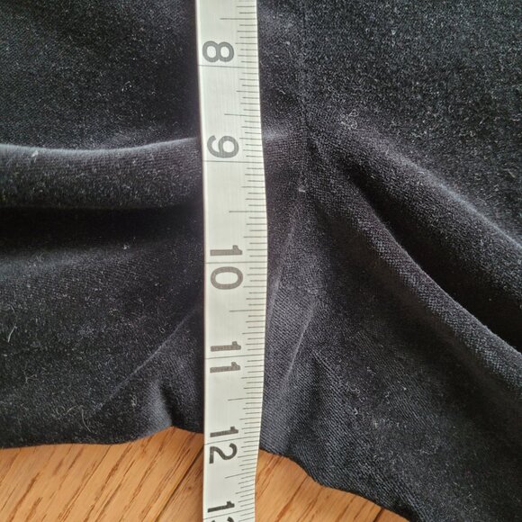 Brooks Brothers 346 Natalie Fit Black Velvet Pant 16 - Picture 13 of 14